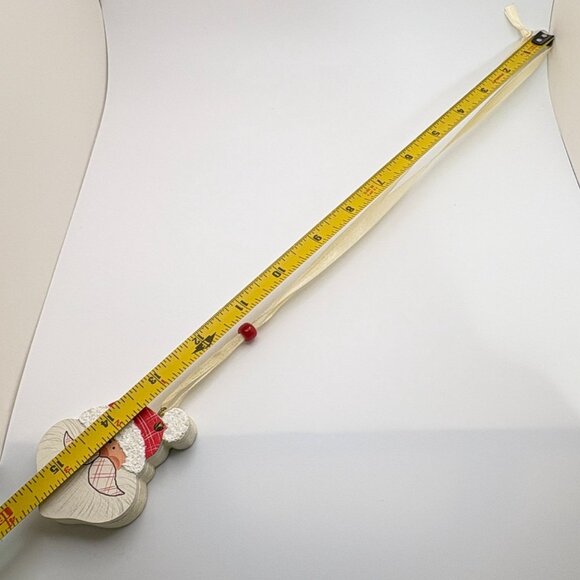 Vintage Santa Claus Wooden Necklace With Sliding Lid & Hidden Mini Gifts Inside - Picture 7 of 9